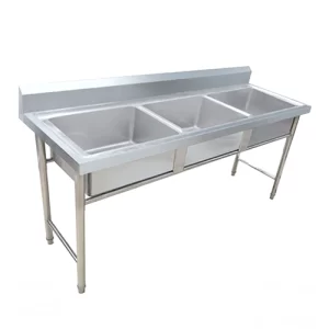 LAVAFONDO 145X60 TRIPLE TAZA