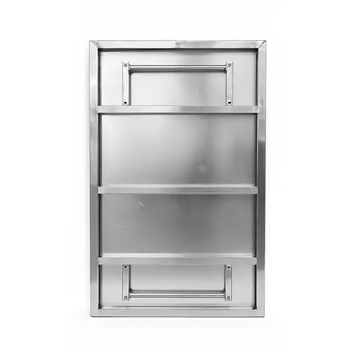 Mesa plegable/rebatible de acero inoxidable 304 120x70x80 - Imagen 4